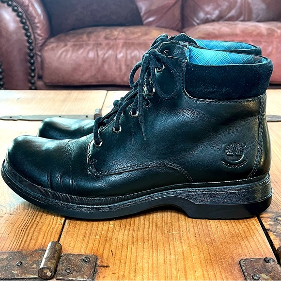 Timberland Leather Waterproof Boots Comfort
Women’s Black Sz 10 Gorpcore Hiking - Picture 6 of 14